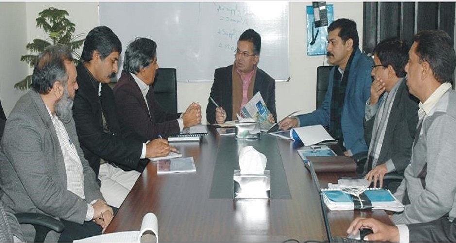 Secretary Home Punjab Visit to WASA Faisalabad French Project 